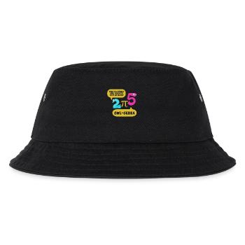 Mathematik Mathe Mathelehrer Mathematiker - Kinder Bucket Hat - Schwarz - Vorne