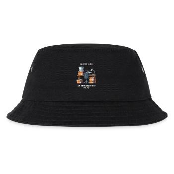 Quest Log: 12 Unfinished Kits | Model making - Kids’ Bucket Hat - black - Front