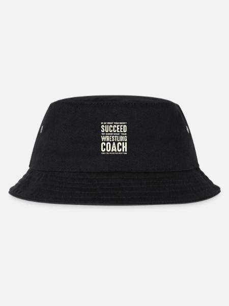 Sieg durch Coachanweisung - Kinder Bucket Hat - Schwarz