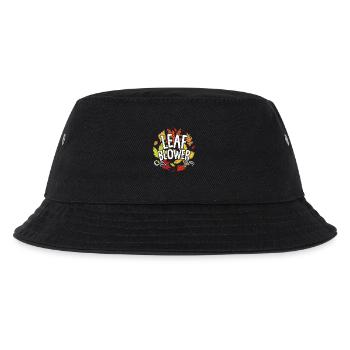 Lustiges Laubbläser Herbstkostüm Paar Matching - Kinder Bucket Hat - Schwarz - Vorne