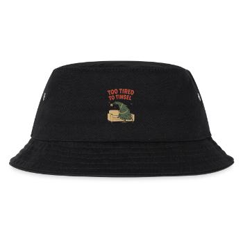 Holiday Hangover Post Christmas Mood New Year - Kids’ Bucket Hat - black - Front