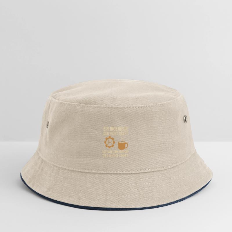 Engineer Humor Coffee Engine Kids’ Bucket Hat