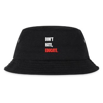 Ne détestez pas éduquer - Bob Enfant - noir - Devant