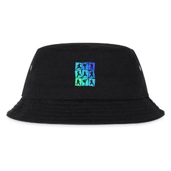 Taekwondo Karate Martial Arts Men Kids Boys - Kids’ Bucket Hat - black - Front