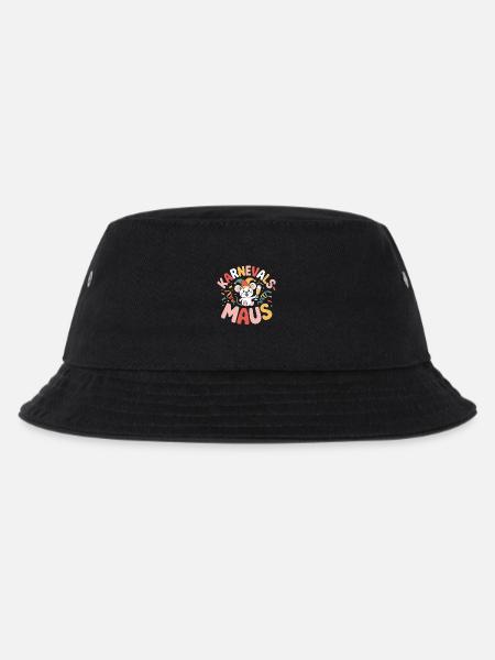 Karnevalsmaus Karneval Köln Kölner Karnevals Maus - Kinder Bucket Hat - Schwarz
