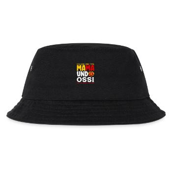Mama Ossi Spruch Rocke Les deux RDA Stolz - Bob Enfant - noir - Devant