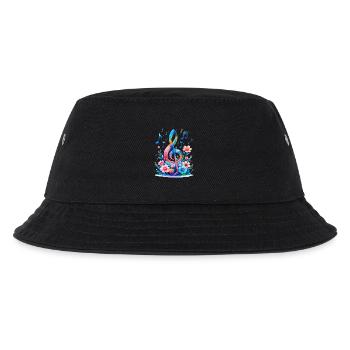 Clé arc-en-ciel art floral - Bob Enfant - noir - Devant