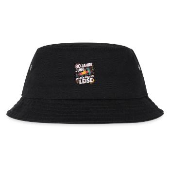 30 Jahre Jung und Kein Bisschen Leise - Kinder Bucket Hat - Schwarz - Vorne