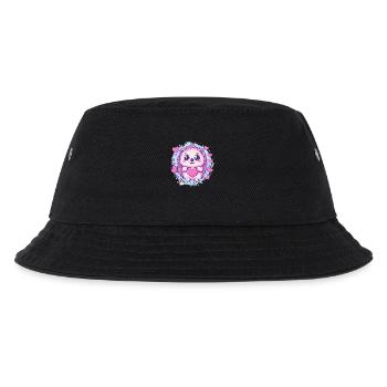Kuscheliger Igel mit Herz - Kinder Bucket Hat - Schwarz - Vorne