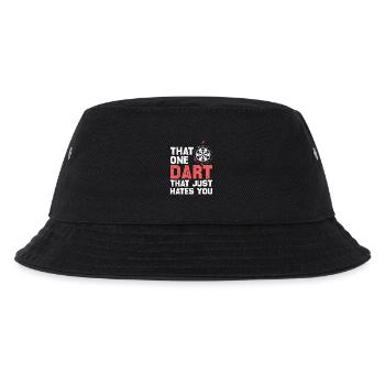 Dart der dich hasst - Kinder Bucket Hat - Schwarz - Vorne