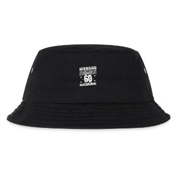 60er Geburtstag Spruch Shirt - Kinder Bucket Hat - Schwarz - Vorne