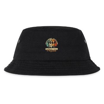 Dezember 1960 - 1960 Dezember - Kinder Bucket Hat - Schwarz - Vorne