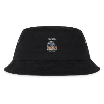 Kein Fast-Travel | Gegner in der Nähe - Kinder Bucket Hat - Schwarz - Vorne