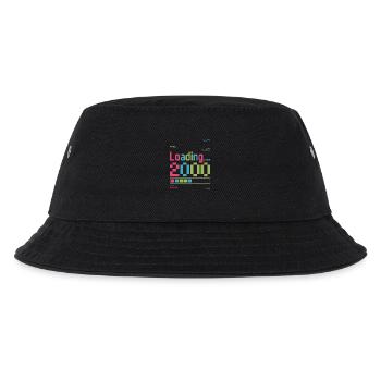 Loading 2000 pixel loading screen - Kids’ Bucket Hat - black - Front