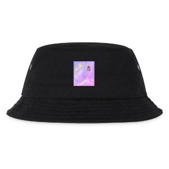 Rêve grand, petite étoile | Design magique de la Lune et de la Fille - Bob Enfant - noir - Devant