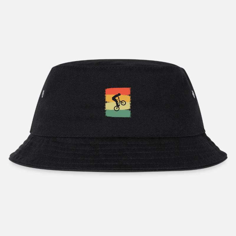 Bmx - Kinder Bucket Hat - Schwarz