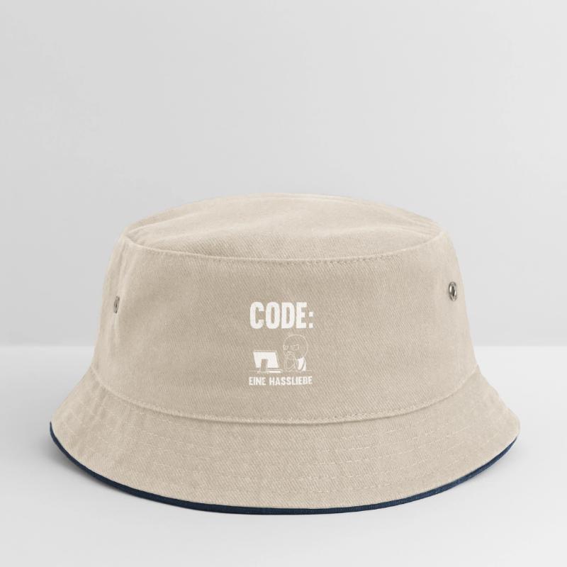 Coder CODE EINE HASSLIEBE LUSTIG Kinder Bucket Hat