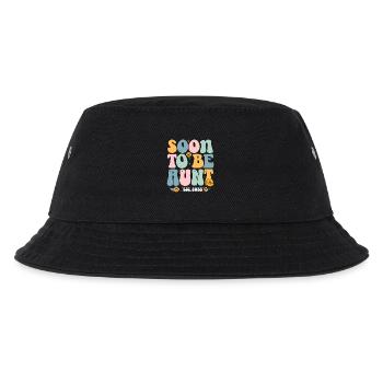 Bald Tante Est 2026 - Kinder Bucket Hat - Schwarz - Vorne