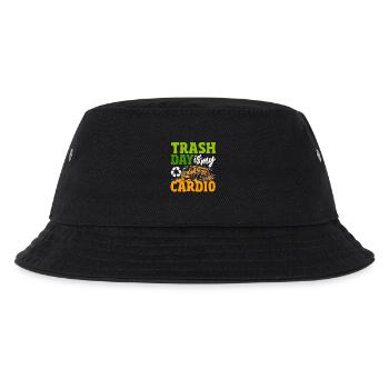 Der Mülltag Ist Mein Lieblingstag - Kinder Bucket Hat - Schwarz - Vorne