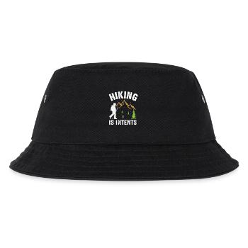 Wandern - Kinder Bucket Hat - Schwarz - Vorne