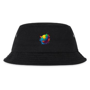 Ballon de Football Color Splash Multicolore - Bob Enfant - noir - Devant