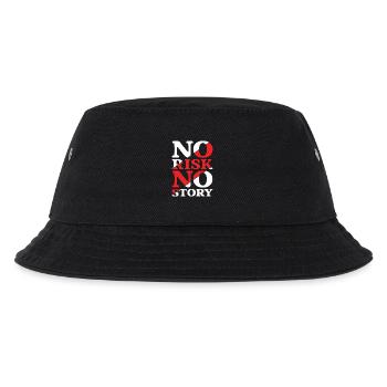 No Risk No Story - Kids’ Bucket Hat - black - Front