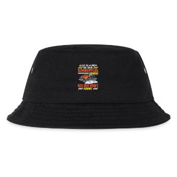 Räumen ALLE GLAUBEN SIE SIND SCHNEEPFLUGFAHRER - Kinder Bucket Hat - Schwarz - Vorne
