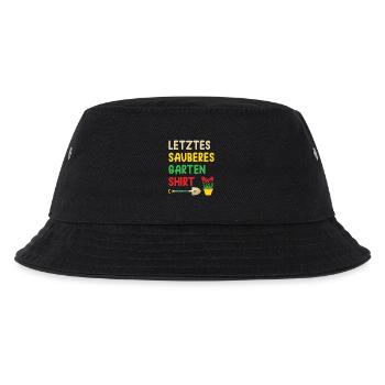 Horticulture Gardener Garden Gardening Sayings - Kids’ Bucket Hat - black - Front