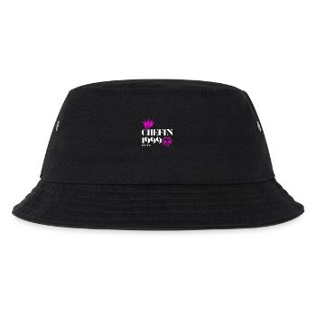 Chefin Edition 1999 26 Geburtstag Spruch - Kinder Bucket Hat - Schwarz - Vorne