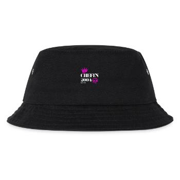 Chefin Edition 2004 21 Geburtstag Spruch - Kinder Bucket Hat - Schwarz - Vorne