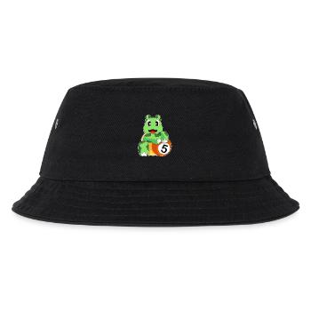 Schildkröte Billiard Queue Sport - Kinder Bucket Hat - Schwarz - Vorne