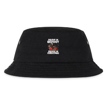 Believe in Bigfoot. Believe in - Kids’ Bucket Hat - black - Front