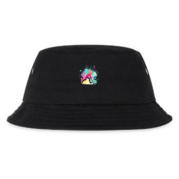 Field Hockey, Field Hockey Player, Hockey - Kids’ Bucket Hat - black - Front