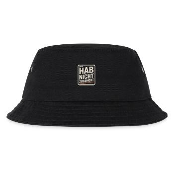 Sorry Hab Nicht Zugehört Abgelenkt Anti Social - Kinder Bucket Hat - Schwarz - Vorne