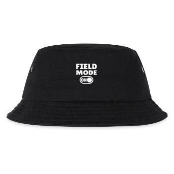 Field Mode ON – Athletics - Kids’ Bucket Hat - black - Front