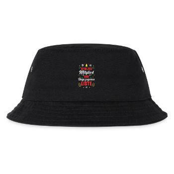 Santa Claus Christmas Time Naughty Christmas - Kids’ Bucket Hat - black - Front
