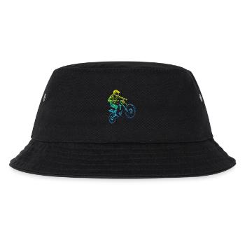 Motocross, Motocross Rider, Dirt Bike, Dirt Biker - Kids’ Bucket Hat - black - Front