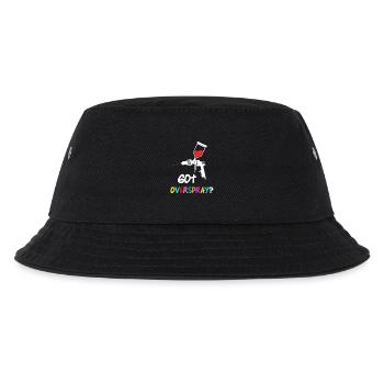 Overspray Colorful Artist Painter Art - Kinder Bucket Hat - Schwarz - Vorne