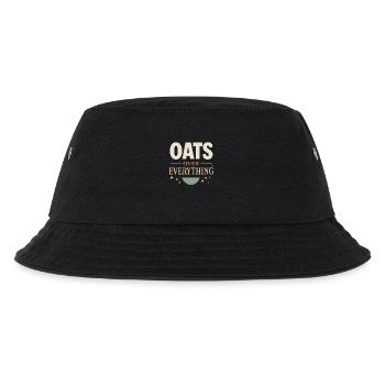 Porridge Breakfast Culture Overnight - Kids’ Bucket Hat - black - Front