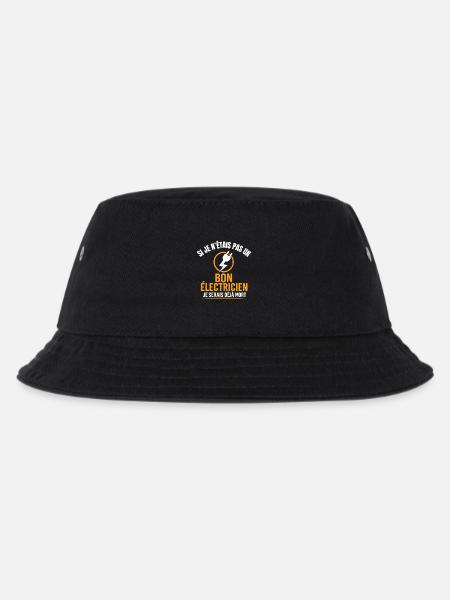 Good electrician otherwise already dead humor - Kids’ Bucket Hat - black