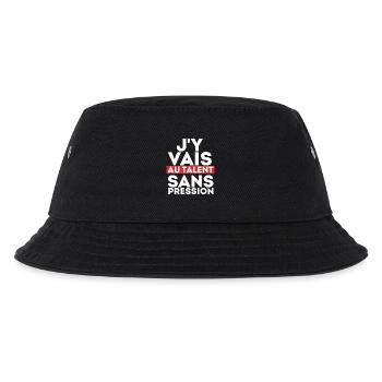 I Go AU Talent Without Pressure - Kids’ Bucket Hat - black - Front