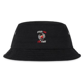 J’peux pas j’ai foot – enfant cartoon - Bob Enfant - noir - Devant