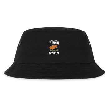 Cyprus All I Need Is Vitamin Cyprus Cyprus Flag - Kids’ Bucket Hat - black - Front