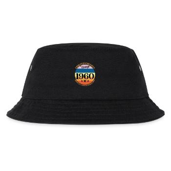 1960er Vintage-Geburtstagsgeschenk 60er Jahre - Kinder Bucket Hat - Schwarz - Vorne