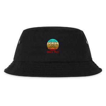 Glück Auf! - Ruhrpott - Zeche - Zollverein - Kinder Bucket Hat - Schwarz - Vorne