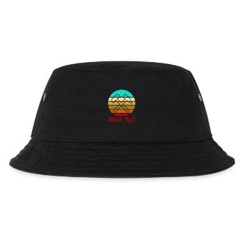 Glück Auf! - Ruhrpott - Zeche - Zollverein - Kinder Bucket Hat - Schwarz - Vorne