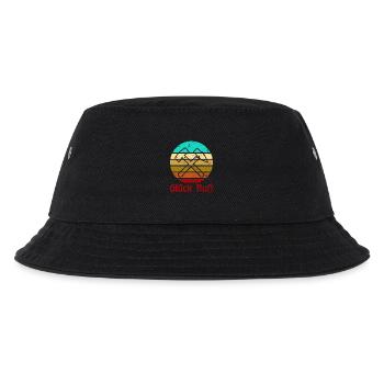 Glück Auf! - Ruhrpott - Zeche - Zollverein - Kinder Bucket Hat - Schwarz - Vorne