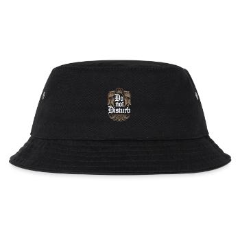 Do Not Disturb Sloth Anti Social - Kids’ Bucket Hat - black - Front