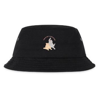 DAS IST KEIN SICHERER ORT - Kinder Bucket Hat - Schwarz - Vorne