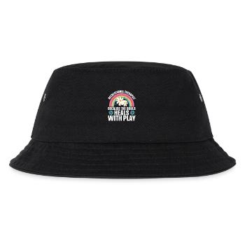  Recreational Therapist Must Haves RT Therapeutic - Kids’ Bucket Hat - black - Front